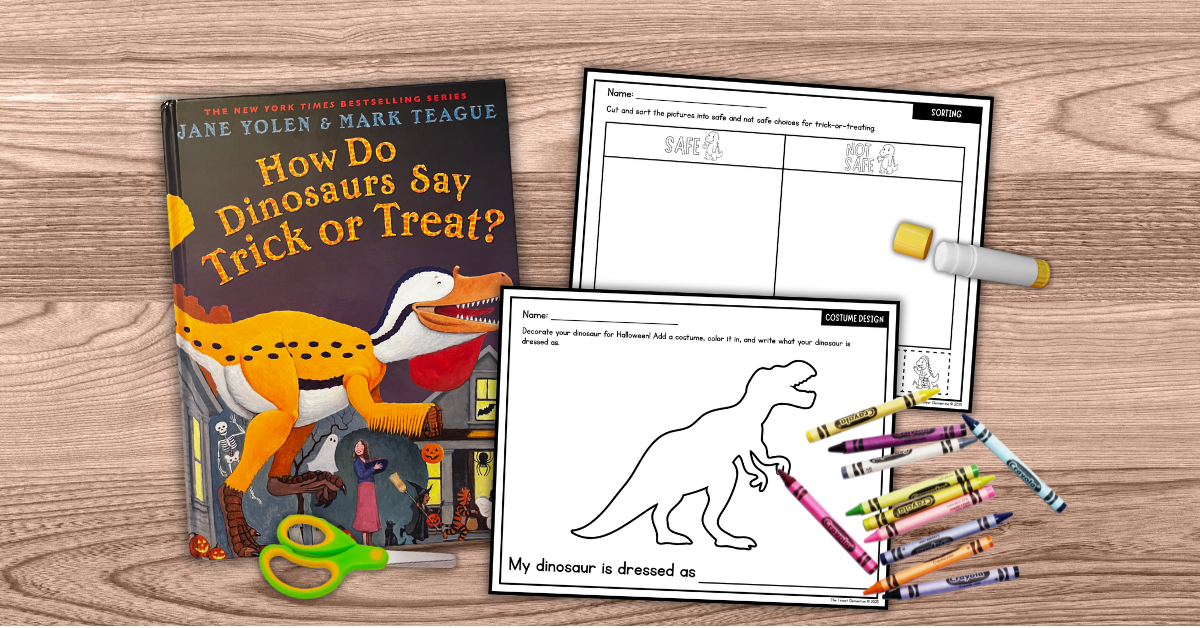 How Do Dinosaurs Say Trick or Treat? Halloween Activities for Kids